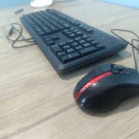 موس TSCO و کیبورد HP تمیز|قطعات و لوازم جانبی رایانه|لامرد, |دیوار
