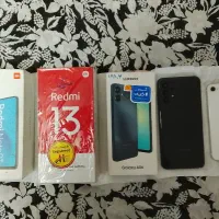 فروش (5) موبایل بروز ولی خاموش  با جعبه و لوازم