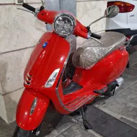 موتور طرح وسپا کبیر vxl مدل 404 مشابه صفر|موتورسیکلت|شیراز, شهرک برف فروشان|دیوار