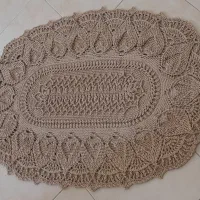 فرشینه دستبافت مکرومه