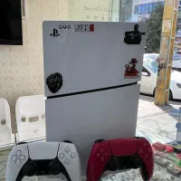 کنسول  ps5 اسلیم استاندارد در حد دو دسته با بازی