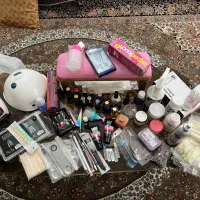 وسایل کامل کاشت ناخن نو|آرایشی، بهداشتی، درمانی|اسلام‌شهر, شهرک محمدیه|دیوار