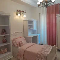 تختخواب یکنفره دخترانه باکمدلباس