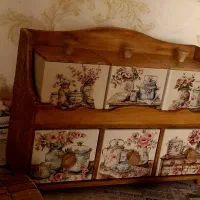 جعبه جای قندوشکر|صنایع دستی و سایر لوازم تزئینی|تهران, درکه|دیوار