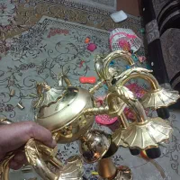 لوستراب طلاکاری شده 15شعله