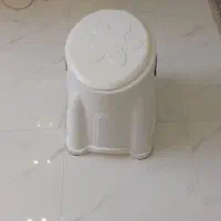 توالت فرنگی پلاستیکی نو روشویی باپایه|لوازم سرویس بهداشتی|برخوار, |دیوار