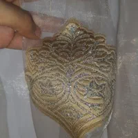 پرده طلایی دولایه