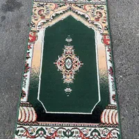 فرش سجاده ای تکی دور دوزی شده