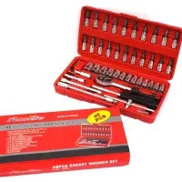 آچار بکس 46 عددی (آکبند شرکتی) جعبه ابزار حرفه ای|ابزارآلات|زاهدان, |دیوار