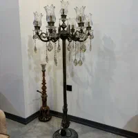 اباژور کنار مبلی برنز ۷شاخه