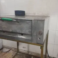 فر پیتزا تمیر به همراه سینک صنعتی نو