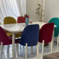 ست کامل مبل و میز جلو مبلی و غذاخوری شش نفره|مبلمان خانگی و میز عسلی|شهریار, شهرک شاهد|دیوار