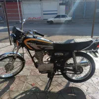 موتور ۱۲۵ پلاک سفید