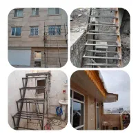 جوشکاری ساختمان راویز نبشی کشی کلی خرده جوشکاری