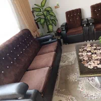 مبل راحتی+عسلی|مبلمان خانگی و میز عسلی|دالاهو, |دیوار