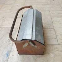 جعبه ابزار  فلزی قدیمی آهنی