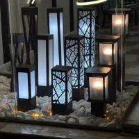 تولید و پخش انواع چراغ های چمنی و باغی