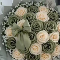 گل روبانی|گل مصنوعی|ارومیه, |دیوار