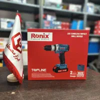 دریل شارژی 20 ولت چکشی تاپ لاین رونیکس مدل 8620