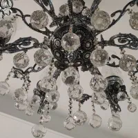 لوستر کریستالی کلاسیک|لوستر و چراغ آویز|تهران, ابوذر|دیوار