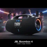 اسپیکر بوم باکس 4 JBL  شارژی  پارتی باکس