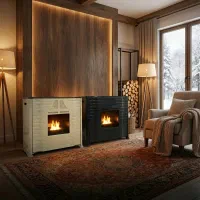 انواع بخاری گازی طرح آجری و حصیری (قیمت عمده)