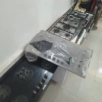 رومیزی چهار شعله پنج شعله استیل شیشه ترموکوبل دار|اجاق گاز و لوازم برقی پخت‌وپز|نیشابور, امام خمینی|دیوار