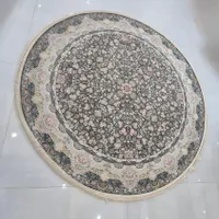 فرش گرد طوسی رویای کمال