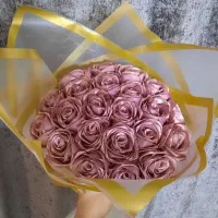 دسته گل و باکس گلهای آماده تحویل مشتری