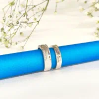 حلقه ست نقره طراحی طلا