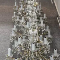 لوستر|لوستر و چراغ آویز|تبریز, |دیوار