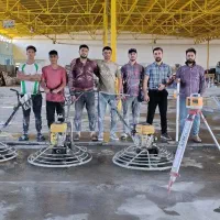 بتن ریزی کف با ماله پروانه ای و دوربین (تخصصی)