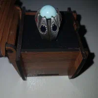 انگشتر فیروزه نیشابور عجمی (صاف)|جواهرات|اهواز, کمپلو شمالی|دیوار