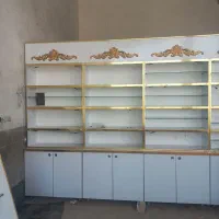 قفسه|کتابخانه، شلف، قفسه‌های دیواری|قم, دروازه کاشان|دیوار