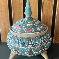 ظرف میناکاری|صنایع دستی و سایر لوازم تزئینی|بم, |دیوار