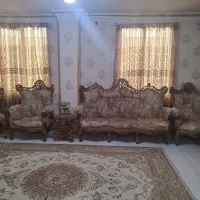 مبل استیل 9نفره چوب راش