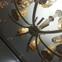 لوستر ۸شاخه شیک دوعدد|لوستر و چراغ آویز|رشت, یخسازی|دیوار