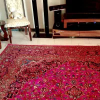 فرش دست باف ۱۴متری بسیار سلامت وآب ندیده قدیمی|فرش|نهاوند, |دیوار