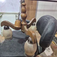 لوستر ۳ شاخ چوبی