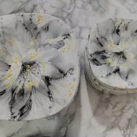 آرکوپال طرح گل سنگی طوسی نو