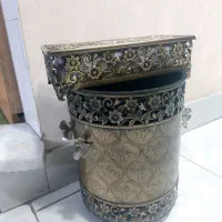 سطل  زباله و جا دستمال کاغدی