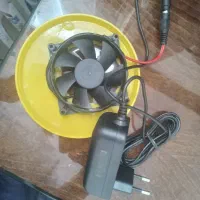 فن ۱۲ولت بهمراه اداپتور