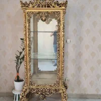 ویترین چوبی/میز-تلوزیونچوبی|میز تلویزیون|فردیس, فردیس|دیوار