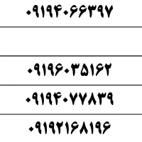 (9194801127) فروش ویژه خط 919