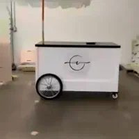 میز مینی بار چرخ دار ام دی اف