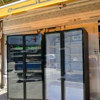 یخچال ۲ در ایستاده ویترینی ۱۲۰ سانتی