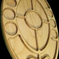 تولید سینی مزه چوبی وآجیل خوری وشیرینی خوری لاکچری