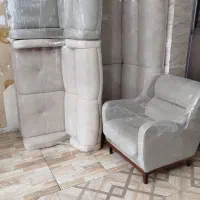 مبل راحتی ۷ نفره سالم در حد نو|مبلمان خانگی و میز عسلی|کرج, شهرک نهال و بذر|دیوار