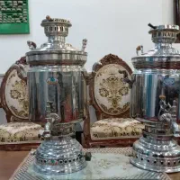 دوعدد سماور تمیز مجلسی