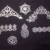 وسایل هویه کاری  روی پارچه